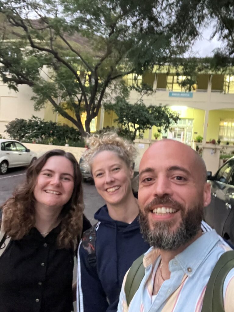 UKHSA microbiologists Clara Milroy and Kimberley Steeds, along with infection prevention and control expert Anthony Twyman